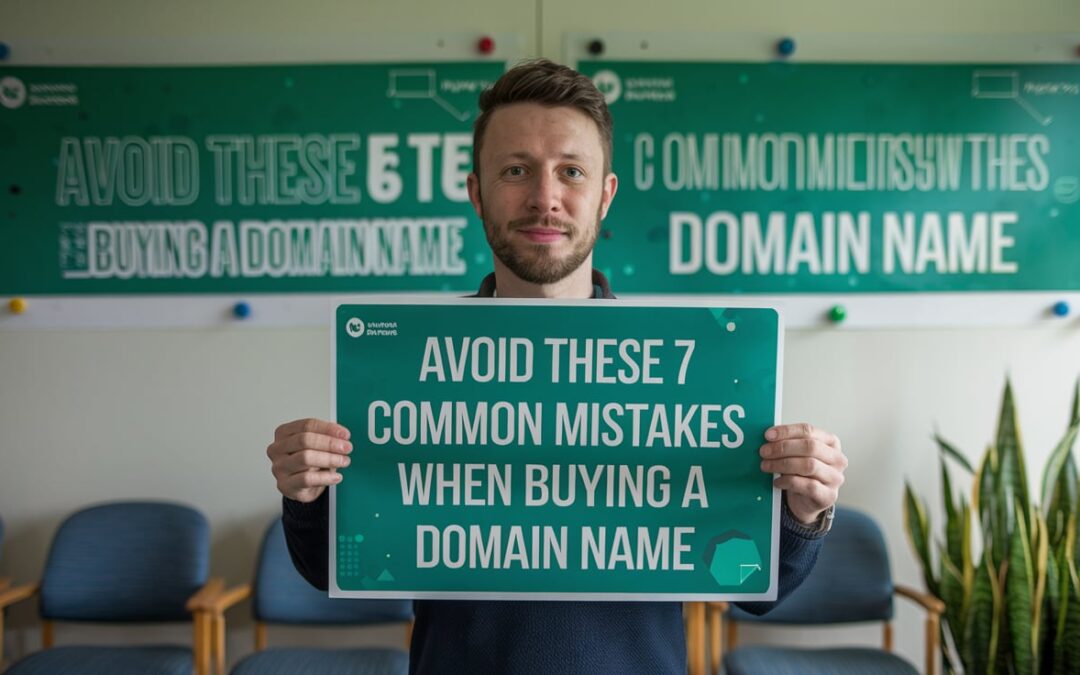 Avoid These 7 Common Mistakes When Buying a Domain Name